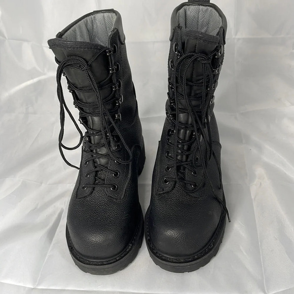 TERRA Safety Boots CSA Approved Steel Toe Cold Wet Weather Black Size 215/88 3.5 - Picture 5 of 11